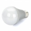 E27 6.5W 8000K 550-lúmen 1-LED branco lâmpada - cinza (AC 85 ~ 265V)