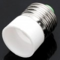 E14 Feminino para E27 masculino luz lâmpada bulbo adaptador conversor