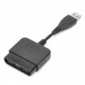 PS2 para PS3/PC USB Controlador Convertor cabo adaptador - preto