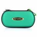 Caso bolsa dura de couro protetora para PS Vita - verde
