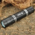 NOVO-626A Cree XR-E Q5 300 lúmen 3-modo branco luz lanterna LED - preto (1 x 18650 incluído)