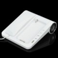 Único telefone fixo com baixo alto-falante para iPhone 4 / 4S - branco
