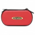 Caso bolsa dura de couro protetora para PS Vita - vermelho