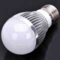 E27 3W 285LM 3200K 3-LED quente branco lâmpada (AC 89-265V)