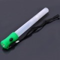 Plástico branco 4-modo + lanterna luz verde LED c / cinta / Whistle (3 x LR44)