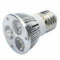 E27 3W 3300K 300 lúmen 3-LED quente branco lâmpada (AC 85 ~ 265V)