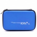 Caso bolsa dura de couro protetora para Nintendo DSILL / DSIXL - azul