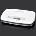 PESS Wireless AV transmissor / receptor definido para iPhone / iPod - branco