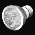 E27 4W 400LM 3100 ~ 3300K quente 4-LED branco lâmpada Spotlight (85 ~ 265V)