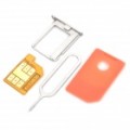 REBEL4S desbloquear o cartão SIM com titular de bandeja para o iPhone 4S IOS5.1 (GSM / WCDMA)