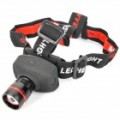 Lente Zoom Osram branca LED 140LM 3-modo farol retrátil com Strap - preto + vermelho