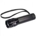 X 2000 Flood-Throw zoom óptica de vidro Cree P4-WC LED Flashlight (1 * 18650)