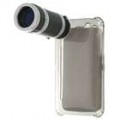 6 x 18 Câmera Digital 6 X telescópio lente com Crystal Case para o iPhone 3G