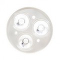 Refletor de LED de 3 milímetros 48.16 limpar (plástico)