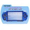 Substituição Slim Aluminum Case para PSP 3000 (azul escuro)