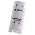 Pack de bateria recarregável 3600mAh com cabo de carga USB para Wii (1.2M-comprimento)