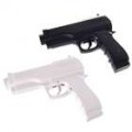 Preto + branco pistola Gun Controlador para Wii Remote