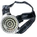 53-LED Super farol prata