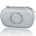 Maleta protetora dura com Carabiner Clip para PSP Go (cinza prata)