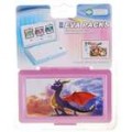 EVA protecção caixa de cartucho de cartão jogo com 4 cartas com figuras para NDSi - Pink