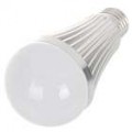 Lúmen de 630-lúmen E27 7W 7-LED branco lâmpada (85 ~ 265V AC)