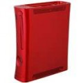 Caso de caixa de plástico de substituição completo com botões para Xbox 360 - vermelho