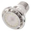 E27 3W 250-lúmen 3528 SMD LED branco lâmpada (85 ~ 265V AC)