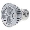 E27 3W LED 3 240-lúmen LED teto lâmpada - branco quente (100 ~ 265V)