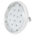 E27 2W 21-LED recarregável emergência lâmpada branco com controle remoto (100 ~ 240V)