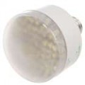 E27 5W 8000K 78-LED branco luz lâmpada - branco (DC 12V)