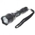 UltraFire WF-008B CREE Q5 WC 3-Mode 230-Lumen branco lanterna LED com alça (1 * 18650)