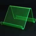 Plástico Desktop Stand titular para telefone celular / iPhone/iPad/MP3/MP4 - verde