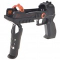 Tiro equipamentos Gun pistola adaptador para Motion Controlador PS3 Move - preto
