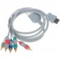 Vídeo componente e o cabo de áudio para Wii (1.8M comprimento)