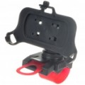 Plástico bicicleta Bike giro montar titular para iPhone 3G - preto (360 graus)