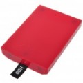 Plástico interno disco rígido unidade de disco case para Xbox 360 Slim (vermelho)