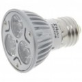 E27 3W 3-LED 6500K 240-Lumen lâmpada branco (110 ~ 260V)