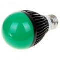 Lâmpada de LED verde E27 5W 180LM (220V)