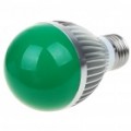 E27 5W 100-130LM verde 5-LED bulbo (220V)