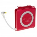 2400mAh recarregável External Power Pack para PSP 2000/3000 - vermelho