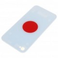 Substituição da bateria volta cobrir caso c / 2 chaves de fenda para Apple iPhone 4 - bandeira do Japão