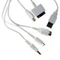 5-em-1 Universal Power cabo de dados USB (para iPod/NDS/PSP/GBA)