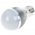 E27 3W 300-Lumen 6500K 3-LED branco luz lâmpada (100 ~ 240V)
