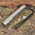 UltraFire C5 aço inoxidável CREE P3-8B 2-modo 4700K LED lanterna com alça (1 * 18650)