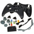 Caso de habitação de substituição completo para Xbox 360 Wireless Controlador - preto