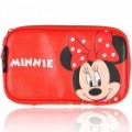 Minnie Mouse estilo Soft Protective carregando bolsa de couro para DSiLL/DSiXL