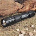 NEXTORCH P6A CREE Q5 3-modo 110-Lumen branco lanterna LED c / cinta & bateria conjunto - preto (1 x 18650)