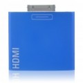 Adaptador HDMI para iPad/iPhone 4 - azul