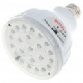 E27 2W 23 LED energia poupança lâmpada branco com controlador remoto (180 ~ 260V)