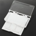 Caixa plástica protectora com gaveta armazenamento cartão & Stylus para NDSL - branco